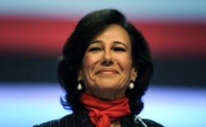 Ana Bot&iacute;n, presidenta de Banco Santander.