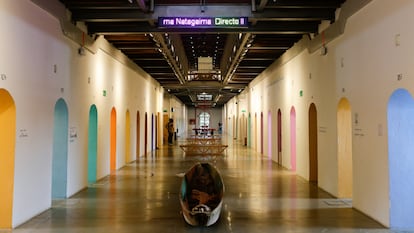 Interior del Museo Panóptico de Ibagué.