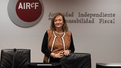 La presidenta Autoridad Independiente de Responsabilidad Fiscal (AIReF), Cristina Herrero.