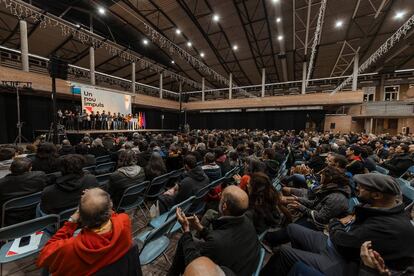 Una imagen del congreso de la CUP celebrado en Girona.