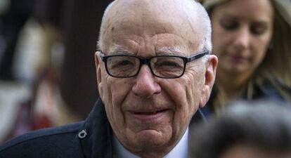 El magnate Rupert Murdoch.