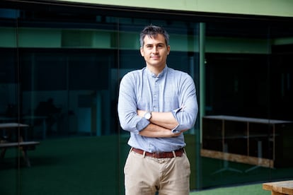 Adrià Argemí, consejero delegado, en las oficinas de Pangea.