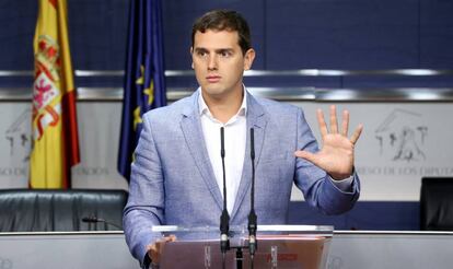 Albert Rivera, en una imagen de archivo. 