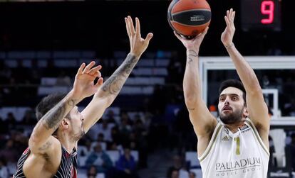 Campazzo lanza ante Cinciarini