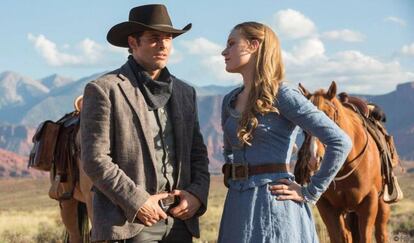 Imagen promocional de la serie 'Westworld'.