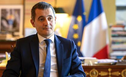 Gerald Darmanin, ministro francés de Presupuesto, este martes en París