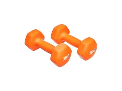 Pack de dos mancuernas de neopreno. COMPRA AHORA POR 16,61€ (30% DE DESCUENTO)