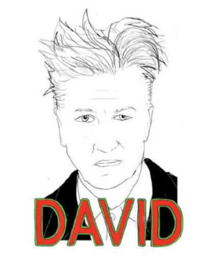 Dibujo de Deerdana de David Lynch.