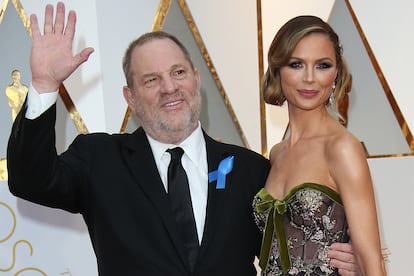 Harvey Weinstein y Georgina Chapman