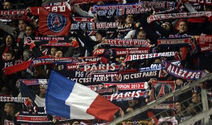 Aficionats del PSG.