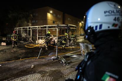 Disturbios en Lisboa