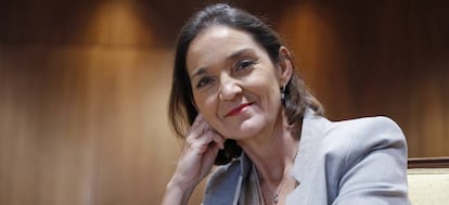 La ministra de Industria, Reyes Maroto. 