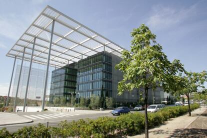 Edificio Pórtico, sede de Marsans en el parque Juan Carlos I de Madrid