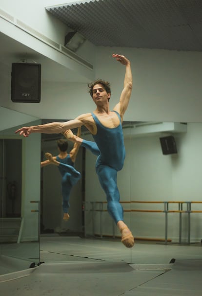 El bailarín Sergio Bernal, fotografiado en su estudio de Madrid.