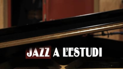 Caràtula del programa 'Jazz a l'estudi' de TV3.