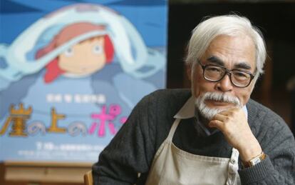 Hayao Miyazaki, en 2008.