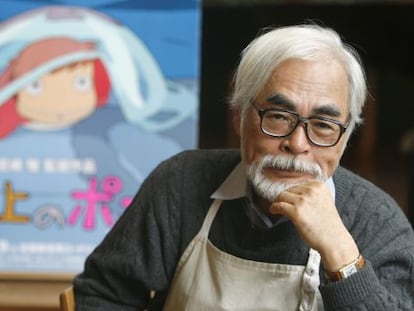 Hayao Miyazaki, en 2008.