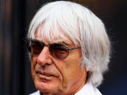 O britânico Bernie Ecclestone.