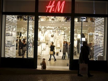 Exterior de una tienda de H&M, en Lisboa.