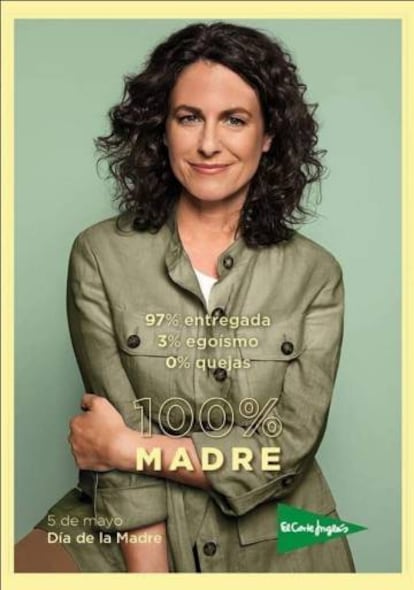 Imagen de la campaña de El Corte Inglés para el Día de la Madre. 