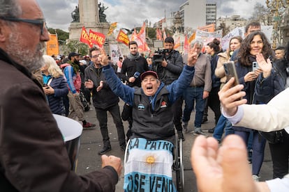 protesta personas con discapacidad en argentina