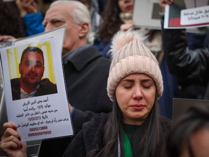 marcha por los desaparecidos en siria