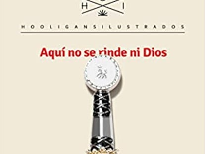 Portada del libro 'Aquí no se rinde ni Dios', de Sergio Amadoz.