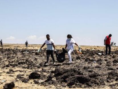 Pilar Martínez , de 32 años, y Jordi Dalmau, de 46, fallecieron en el vuelo de Ethiopian Airlines que se estrelló este domingo tras despegar de Adis Abeba