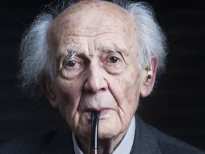 Zygmunt Bauman, filósofo e sociólogo polonês, em Burgos em 2015.