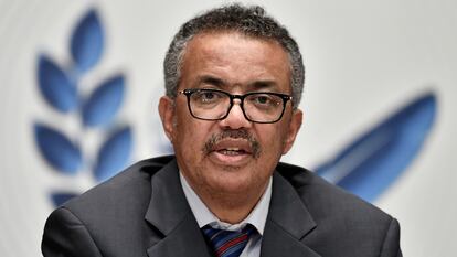 El secretario general de la Organización Mundial de la Salud, Tedros Adhanom Ghebreyesus.