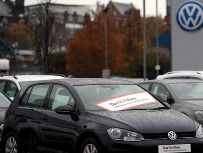 Vehículos de la marca VW.