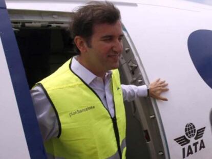 Ferran Soriano, presidente de la aerolínea Spanair.