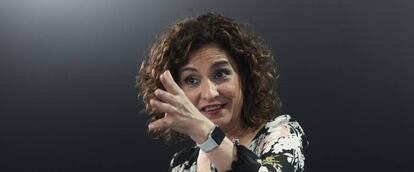 La ministra portavoz y de Hacienda, María Jesús Montero.