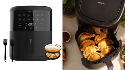 cecotec black friday 2024: freidora de aire con 12 modos preconfigurados.