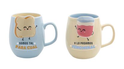 Set de dos tazas Somos tal para cual y lo pasamos fenomenal de Mr.Wonderful