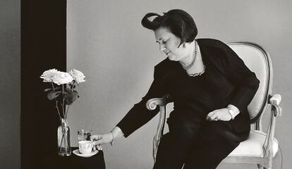 La cr&iacute;tica de moda Suzy Menkes. 