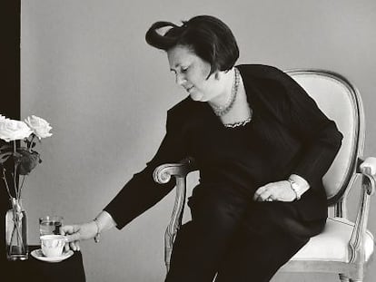 La cr&iacute;tica de moda Suzy Menkes. 