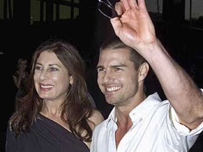 Paula Wagner y Tom Cruise, en una fotografía de 2001.