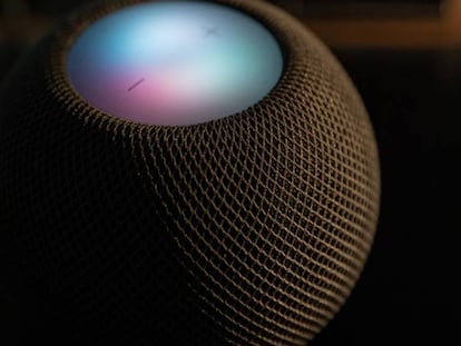 HomePod de color negro