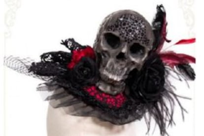 Ornament amb calavera de Madame Chocolat.