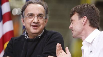 Sergio Marchionne con Mike Manley