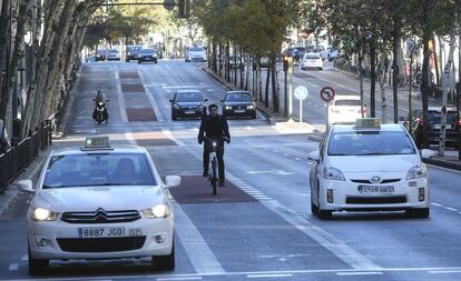 Taxis en Madrid.