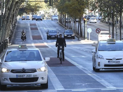 Taxis en Madrid.