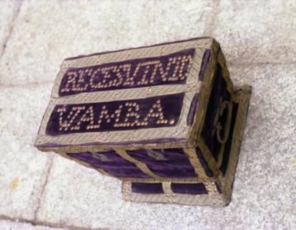 Arqueta con las reliquias de Wamba y Recesvinto, en la Catedral de Toledo.