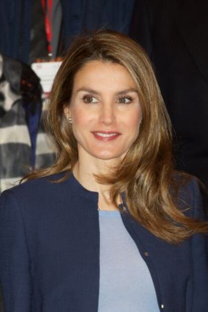 La princesa Letizia el pasado jueves, en el seminario "Lenguaje y periodismo".