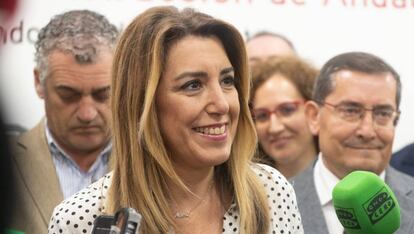 La presidenta de la Junta de Andalucía, Susana Díaz.