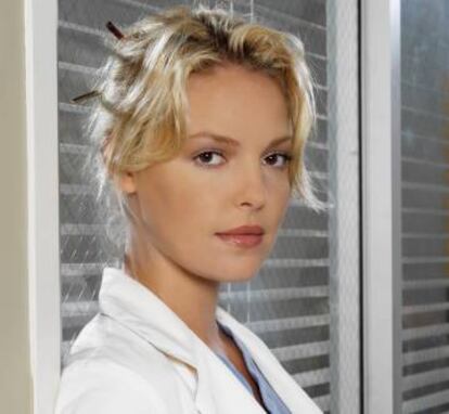 Katherine Heigl en 'Anatomía de Grey'.