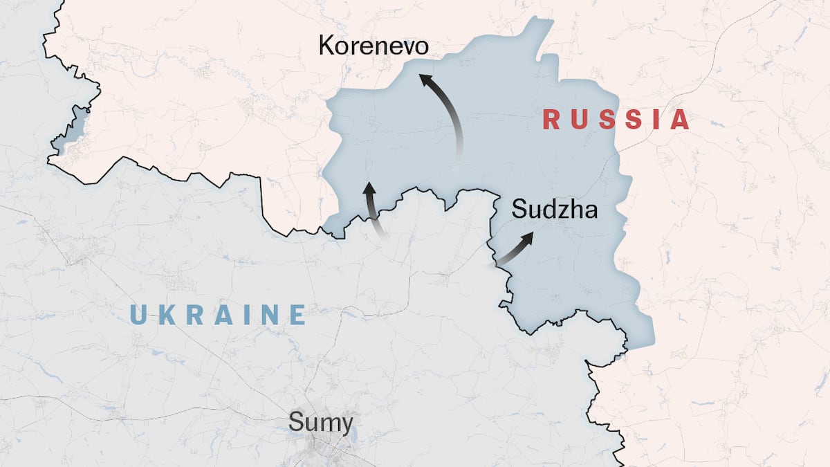 Maps | How the Kursk offensive has changed the front lines in Ukraine war