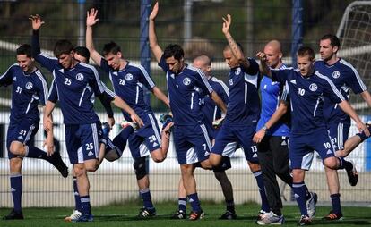 Entrenamiento del Schalke