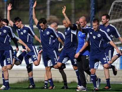 Entrenamiento del Schalke